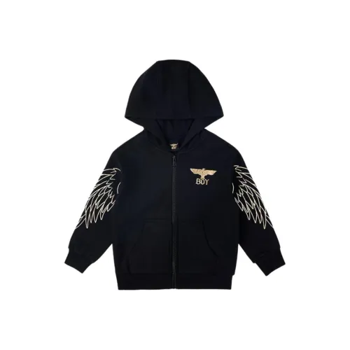 BOY JUNIOR Черный Детские Толстовки для Дошкольников