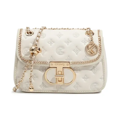 BETTINA VIVIAN ПУ (полиуретан) Сумка через плечо Стандартная Женская Экрю