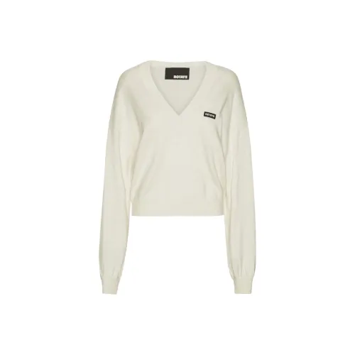 Rotate Белый Женские Свитеры