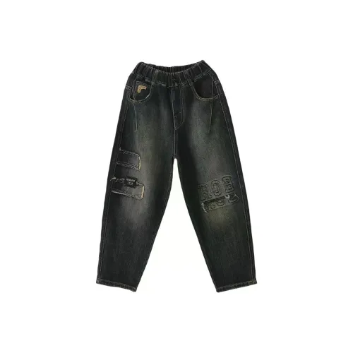 CAMKIDS Голубо-серые Джинсы для школьного возраста