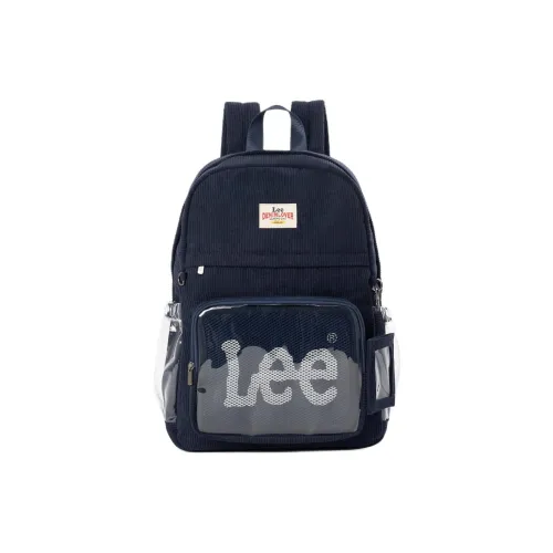 Рюкзак Lee совместного брендинга ткань унисекс светлый синий темно-синий