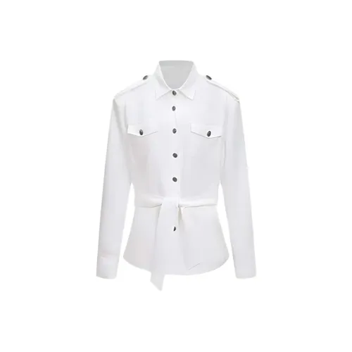 SISC Белый Женские Рубашки