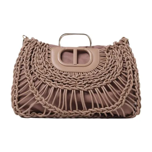 TWINSET Milano Искусственная кожа Сумка Женская Коричневая