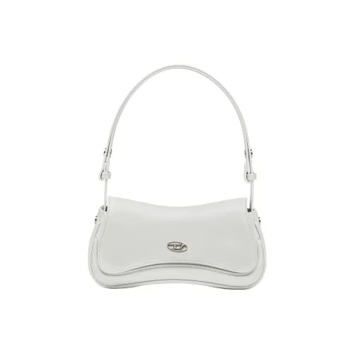 DIESEL Коровья кожа Сумка на плечо Женская Белая