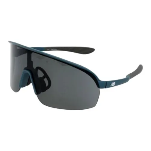 New Balance Пластик TR90 Нерегулярная форма Солнцезащитные очки Мужской Серый