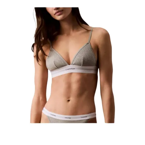 Calvin Klein Серые Женские Бюстгальтеры