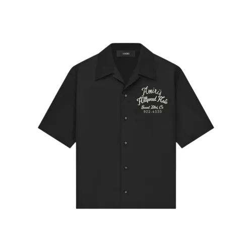 AMIRI Мужские Черные Рубашки