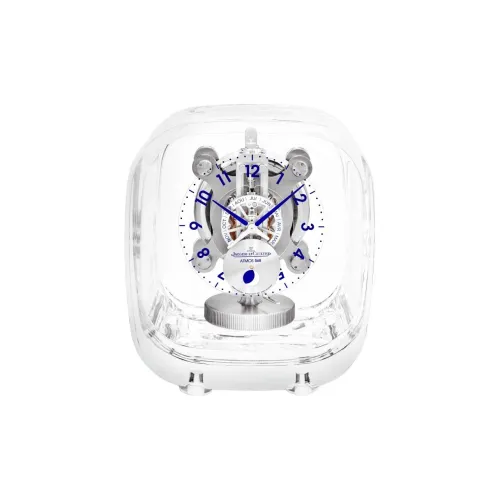 JAEGER LECOULTRE Механические настольные часы Crystal Unisex Silver
