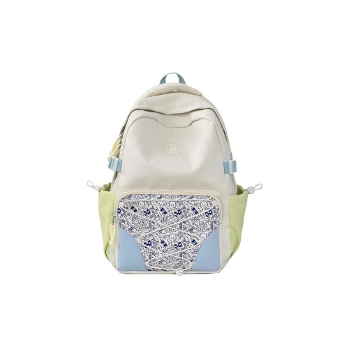 SINPAID BULL Нейлон Рюкзак Стандартный Унисекс Экрю Черный Красный Желтый