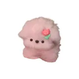 Кроличий мех, щенок, стиль позиционирование нет. Восемь, материал сумка