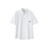 Белый (N Коричневый Грудь Mark)