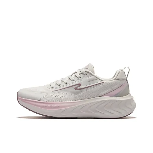 Erke Shock Absorbers Rebound Low Top Sprint Беговые кроссовки Женские Pencil Gray