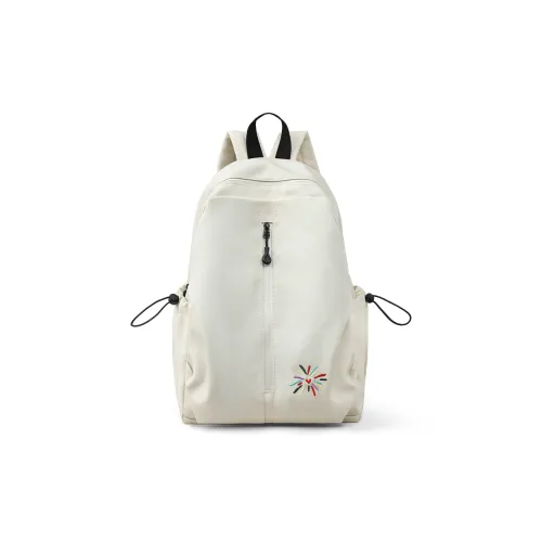 PT'SON Ткань Рюкзак Стандартный Женские Белый Черный