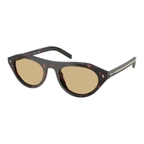 PRADA Ацетат Нерегулярная форма Солнцезащитные очки Унисекс Черепаховый