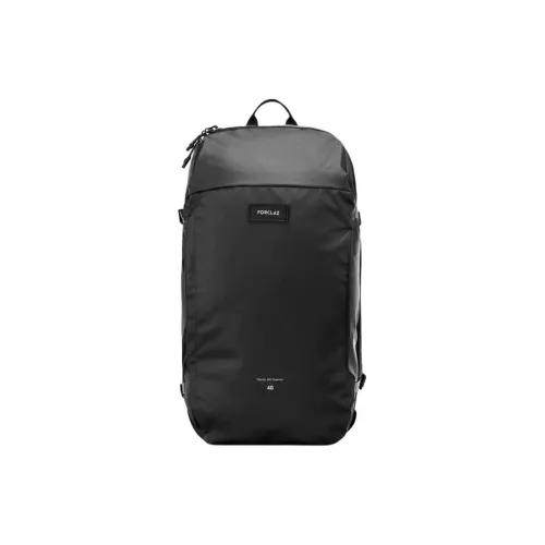 DECATHLON 40L Альпинистский рюкзак Outdoor сумка Полиэстер Черный Унисекс