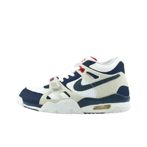 Nike Air Trainer 3 Баскетбольные кроссовки Мужские Белый Синий
