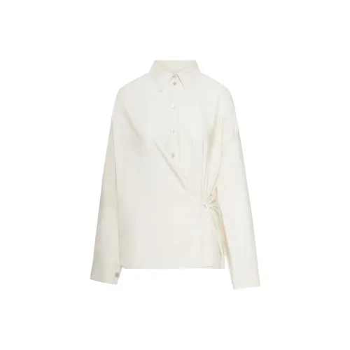 Lemaire Сливочный Женские Рубашки