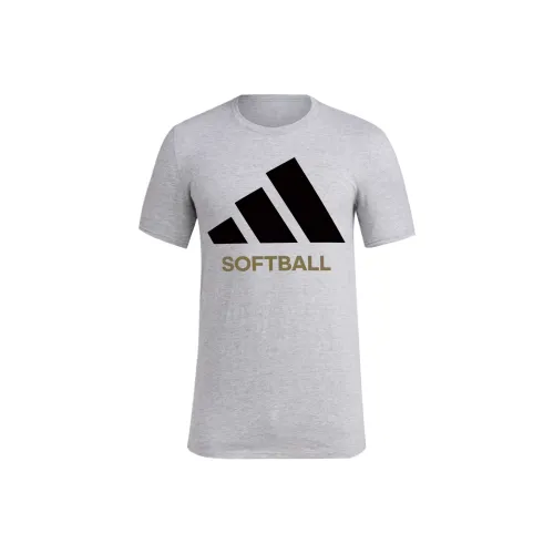 Adidas Medium Gray Mixed Color Men's T-Shirts Adidas Средне-серый смешанный цвет мужские футболки