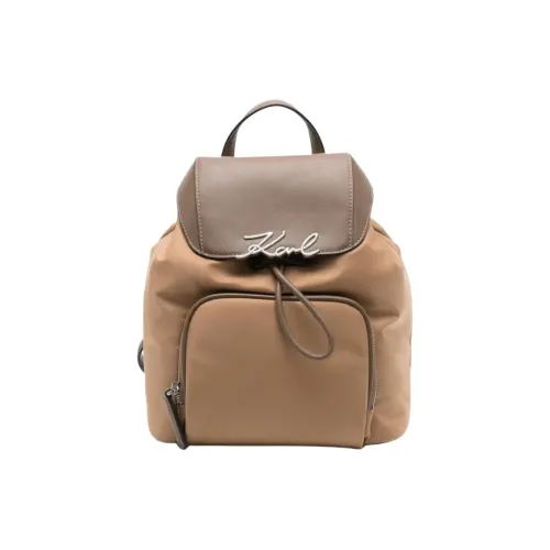 Karl Lagerfeld K SIGNATURE Полиамид Рюкзак Женские Коричневый