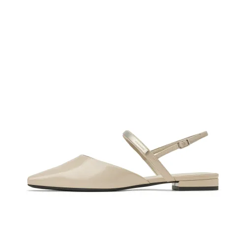 CHARLES KEITH Маленький CK Повседневные туфли для женщин 2,2 см Бежевые