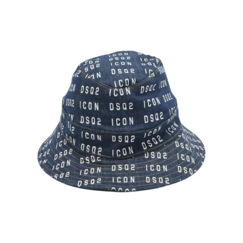 DSQUARED 2 Деним Панамы Унисекс Синий