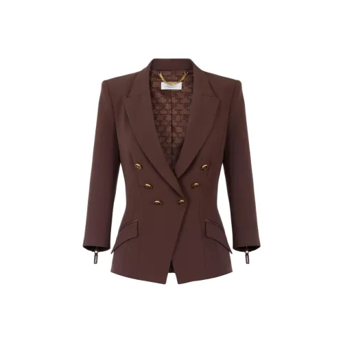 Elisabetta Franchi Бизнес-костюм пальто женское