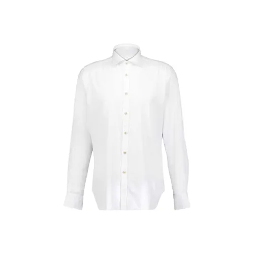 Boglioli Белые Мужские Рубашки