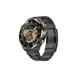 Улучшенный, устойчивый к царапинам, цветочный, титановый ремешок [черный], приблизительно 68 г