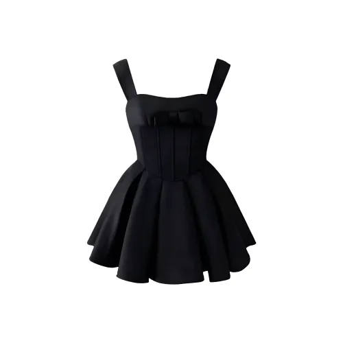 Qiuerle Без рукавов Платье Женское