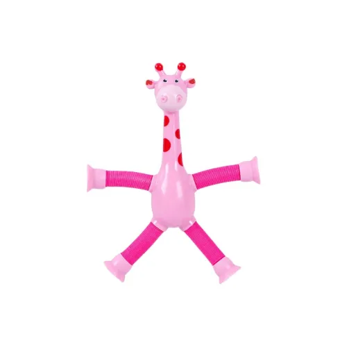 Ha Jie Bret Suction Чашка Жираф Выдвижной МНОГОЦЕЛОВЫЙ Свет Вверх Расширяющийся Трубка Шуточный Игрушка