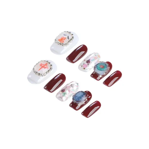 YIYIHE Креативный Маджонг Модный Винтаж MID Длина Укороченный Короткий Квадрат Круглый Красный Белый Jump Цвет