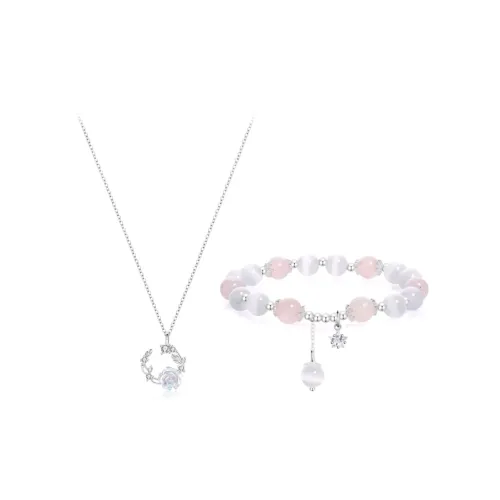 I YOU Цветное стекло Ожерелья Женские