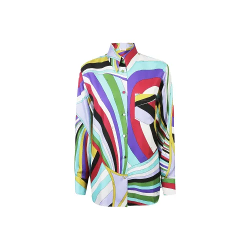 EMILIO PUCCI Многоцветные Женские Рубашки