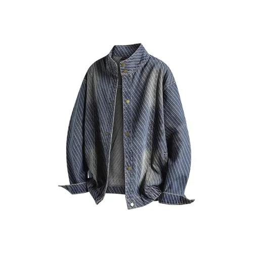 Mulinsen Винтажный синий Унисекс Джинсовые куртки