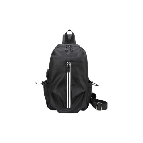 KONADCT Oxford Сумка через плечо Sling Сумка Унисекс Черная