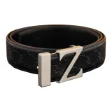 Серебряная пряжка + черный ремешок (Консервы Be Trimmed)