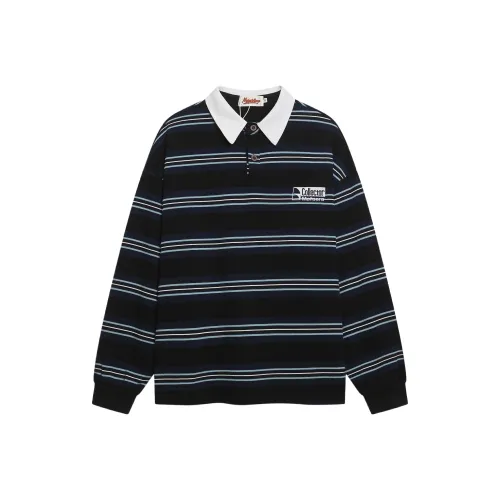 WAYHWEI Темно-синий Унисекс Поло