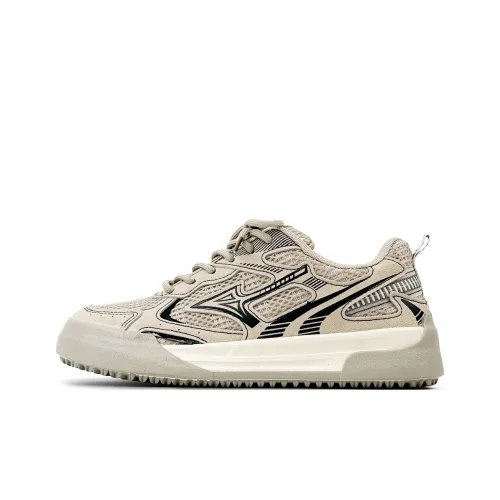 VASIBAEN Амортизация Поддержка Низкие Кроссовки для Скейтбординга Мужские Серые