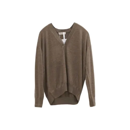 SWAYING KNIT Зеленый Женские Кашемировые Свитеры