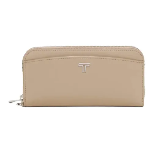 TUMI Кожа Кошелек Женские Овсяный