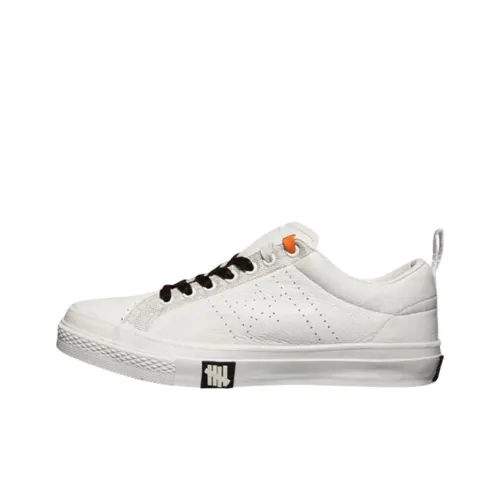 UNDEFEATED x Конверс One Star Academy Низкие Скейтборд Кроссовки Мужские Белые