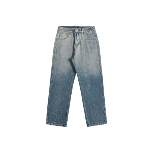 HIPHOPPUNKS Светло-синие мужские джинсы