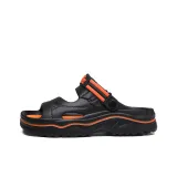 Чёрный и оранжевый