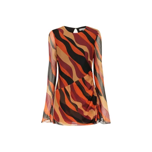 Shona Joy Длинное платье с длинными рукавами женское