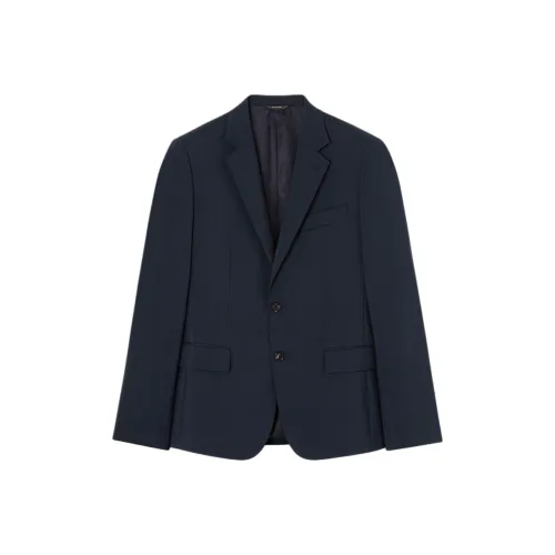 Loro Piana Темно-синий Мужской Деловые костюмы