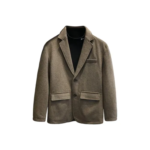 YGQPZHZ Осенний и зимний шерстяной деловой костюм для мужчин