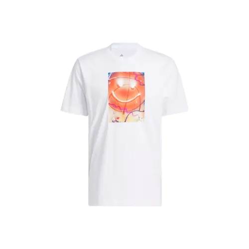 adidas Clothing Белый Мужской T-Рубашки