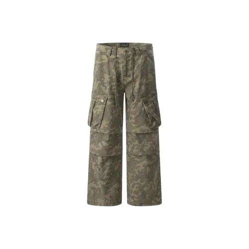 AOPAISHARK Камуфляж Унисекс Брюки карго