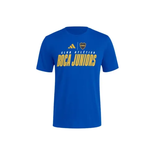 adidas Clothing Синий Мужской T-Рубашки