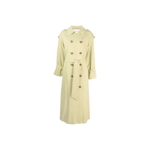 By Malene Birger Мятно-зеленый Женский Тренч